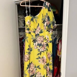 Eliza J One Shoulder Dress